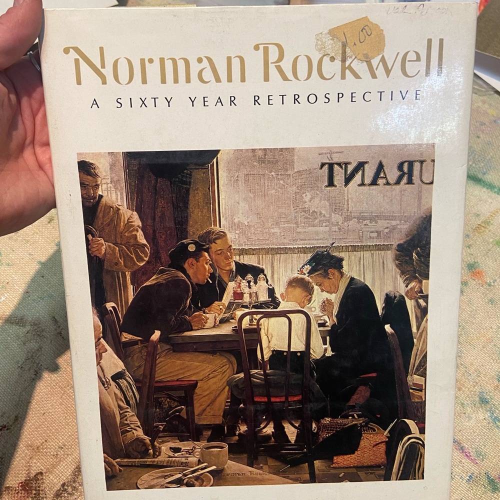 Norman Rockwell 60 year Retrospective Book